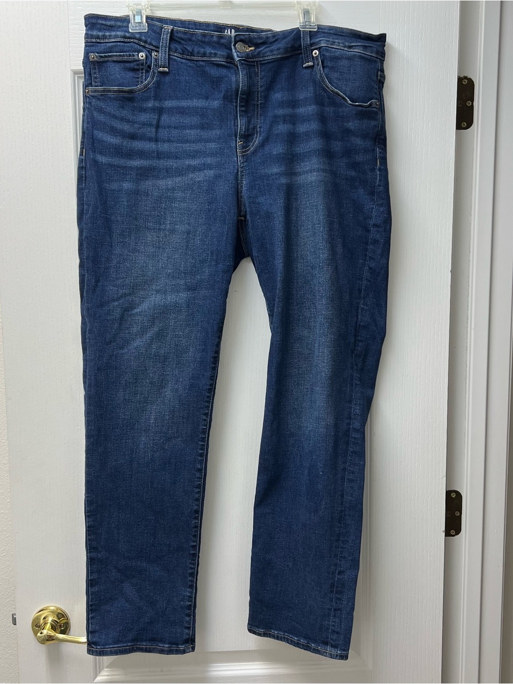 GAP Denim Classic Straight Leg Jeans Sz 18 or 34R